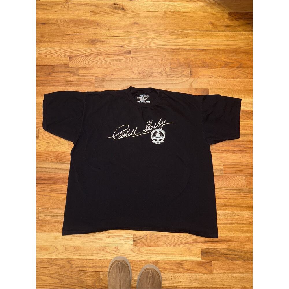 Carroll Shelby 50th Anniversary Shirt Shelby Men’s 3XL Black Graphic Tee